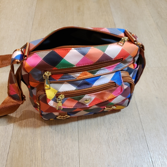 Colorful Patchwork Women's Bag - Picture 3 of 6